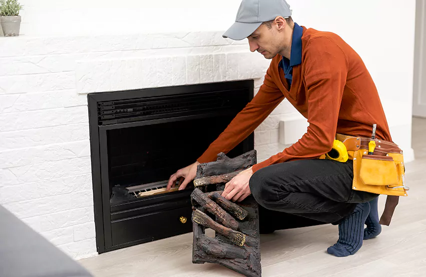 Wood Fireplace Repair in Union City, GA